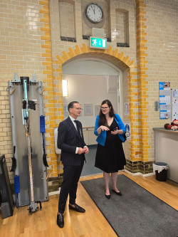 Besuch von der Vize-Landtagspräsidentin Besuch von der Vize-Landtagspräsidentin